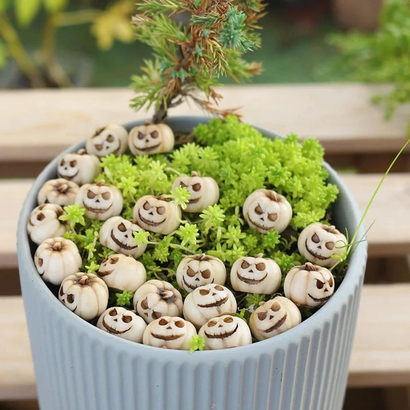 20/30Pcs Artificial Mini Pumpkin Decoration